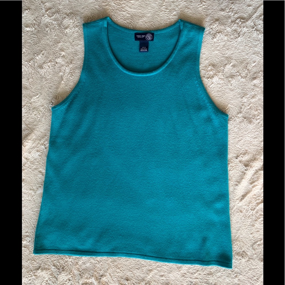 Plus Size Venezia Turquoise Top